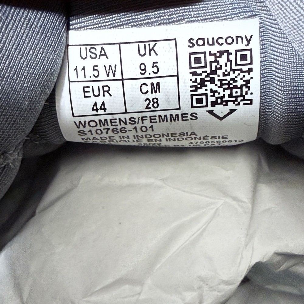 Saucony Women Shoes Echelon 9 Wide Sz 11.5 W S10766-101 Asphalt Athletic Sneaker - Picture 11 of 15